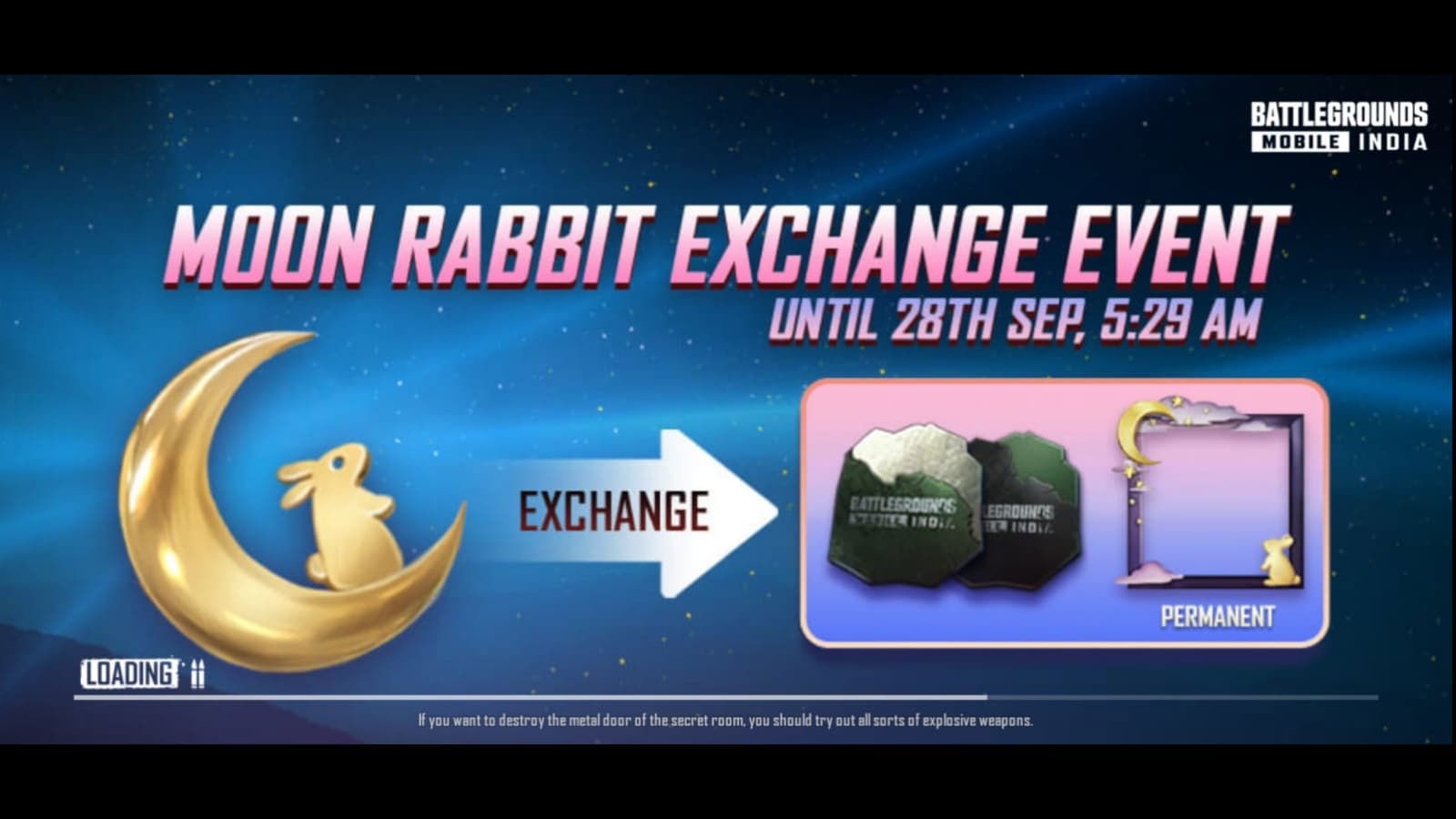 Moon Rabbit Exchange Event BGMI: All you need to know!