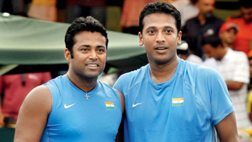 Leander Paes and Mahesh Bhupathi