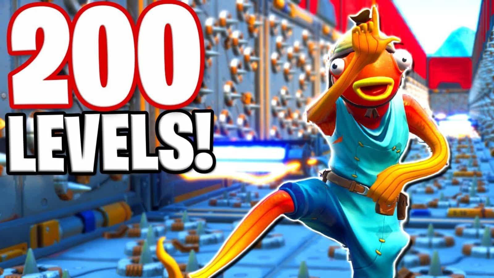 Fortnite 200 Level Default Deathrun: Creative Map Code and All About it