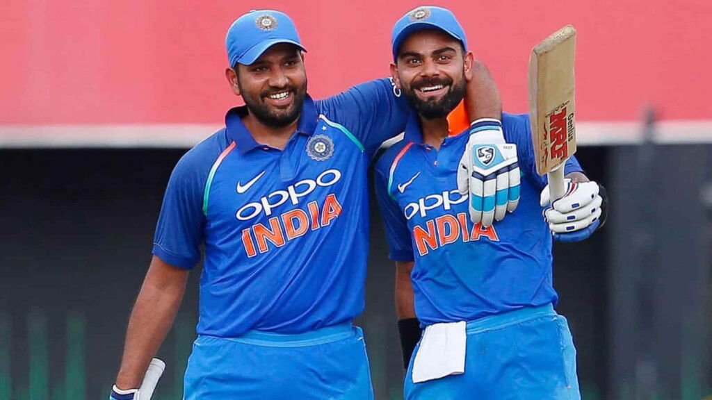 Virat Kohli and Rohit Sharma