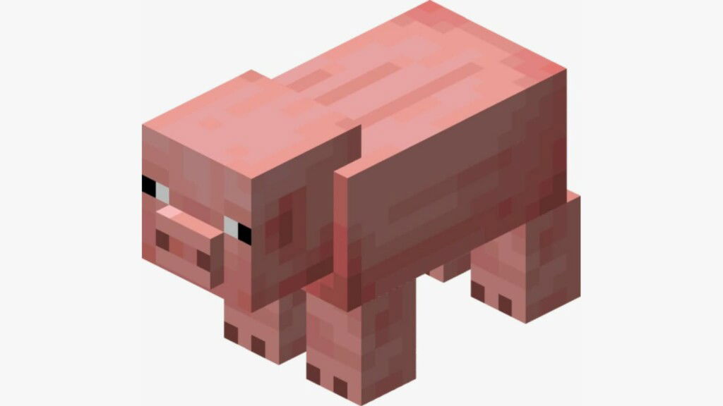 what do Pigs eat in Minecraft