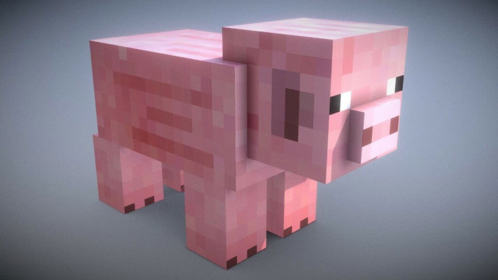 what do Pigs eat in Minecraft