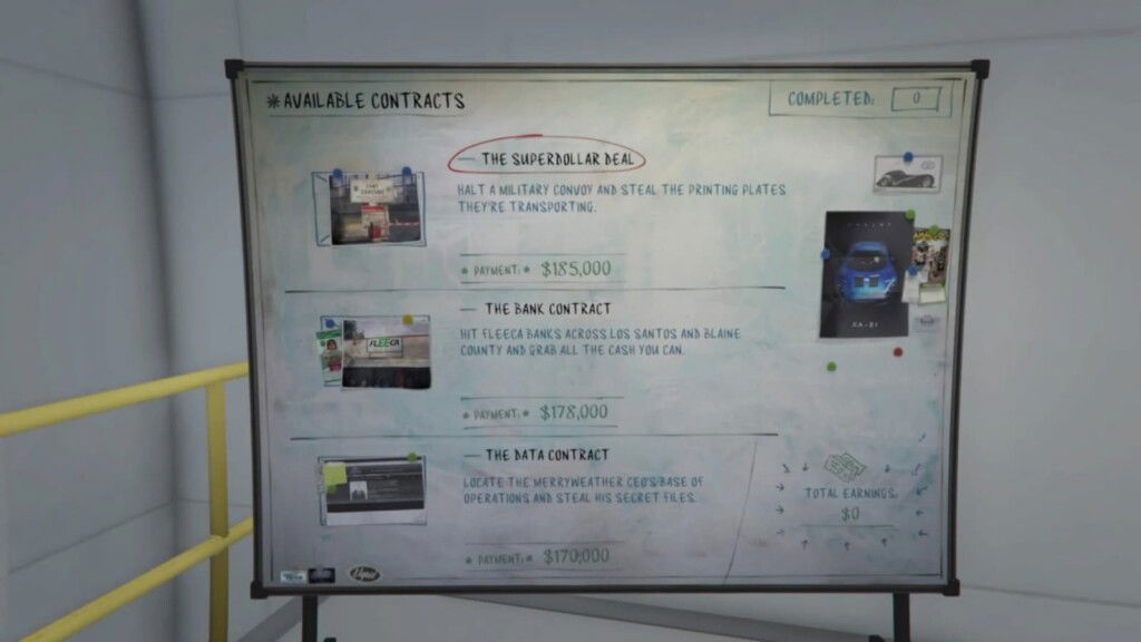 New Union Depository contract in GTA 5 2 New Union Depository contract in GTA 5