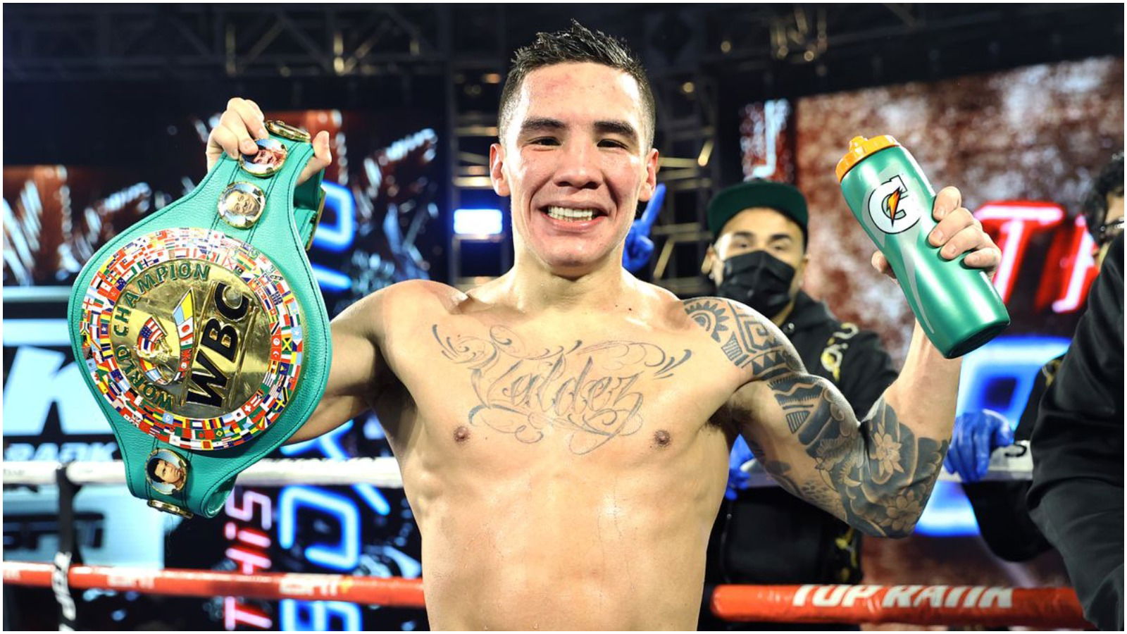 Super-featherweight champion Oscar Valdez in trouble after he tests positive for banned substance Phentermine
