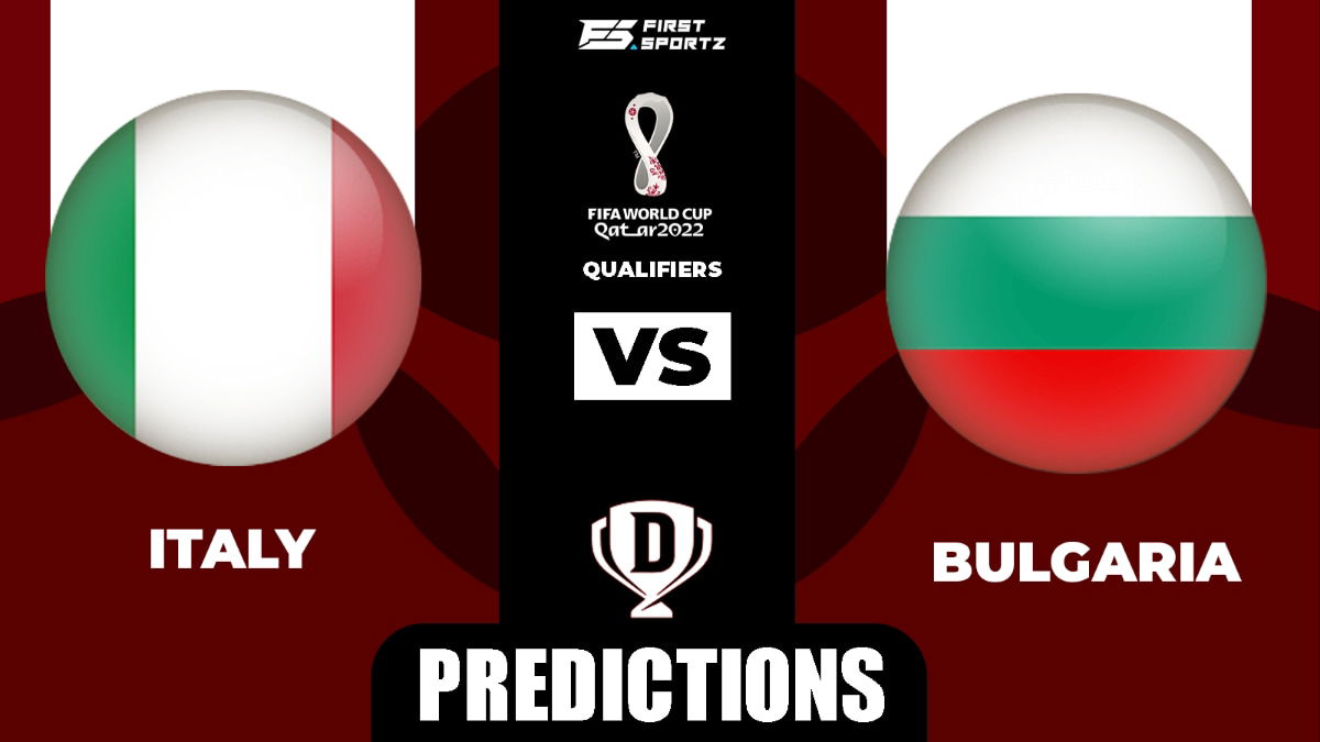 2022 World Cup Qualifiers: Italy vs Bulgaria Dream11 Prediction, Playing XI, Teams, Preview, and Top Fantasy picks