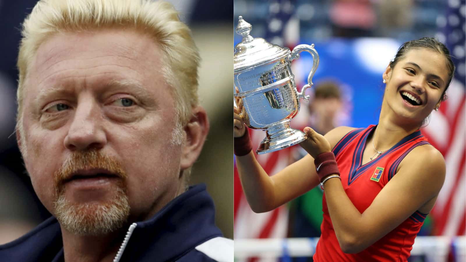 “Maybe she should focus on finding a real coach,” Boris Becker on Emma Raducanu