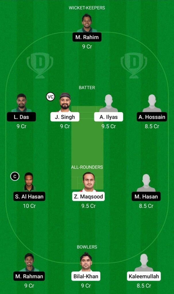 T20 WC: OMN vs BAN Dream11 Team Prediction, Fantasy Cricket Tips and Playing 11 Updates 1 OMN vs BAN Dream11