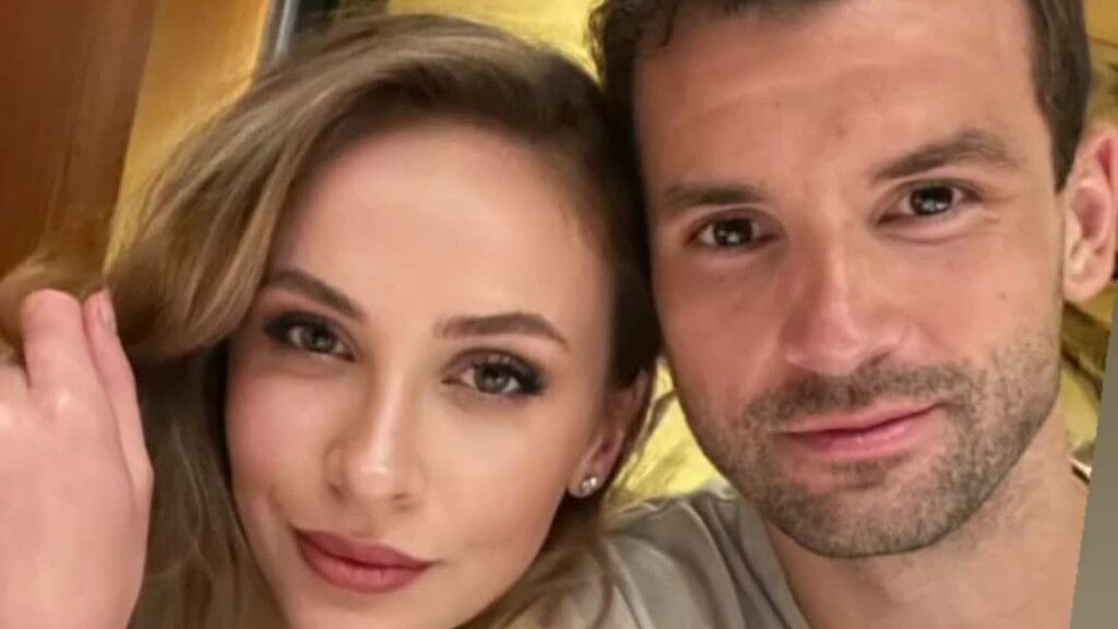 Grigor Dimitrov with Lolita Osmanova