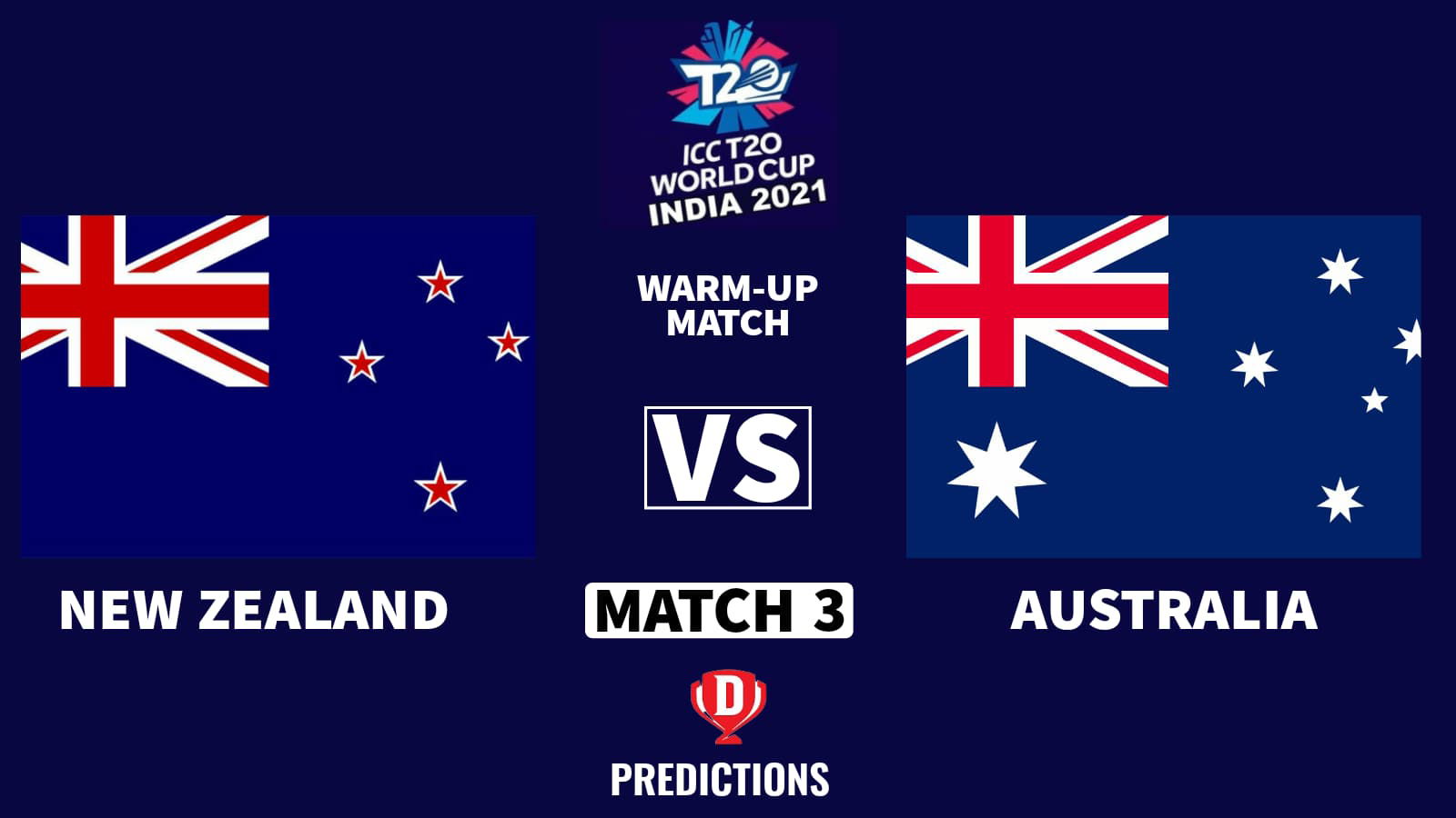 T20 World Cup: Warm-up Match – NZ vs AUS Dream11 Team Prediction, Fantasy Cricket Tips and Playing 11 Updates