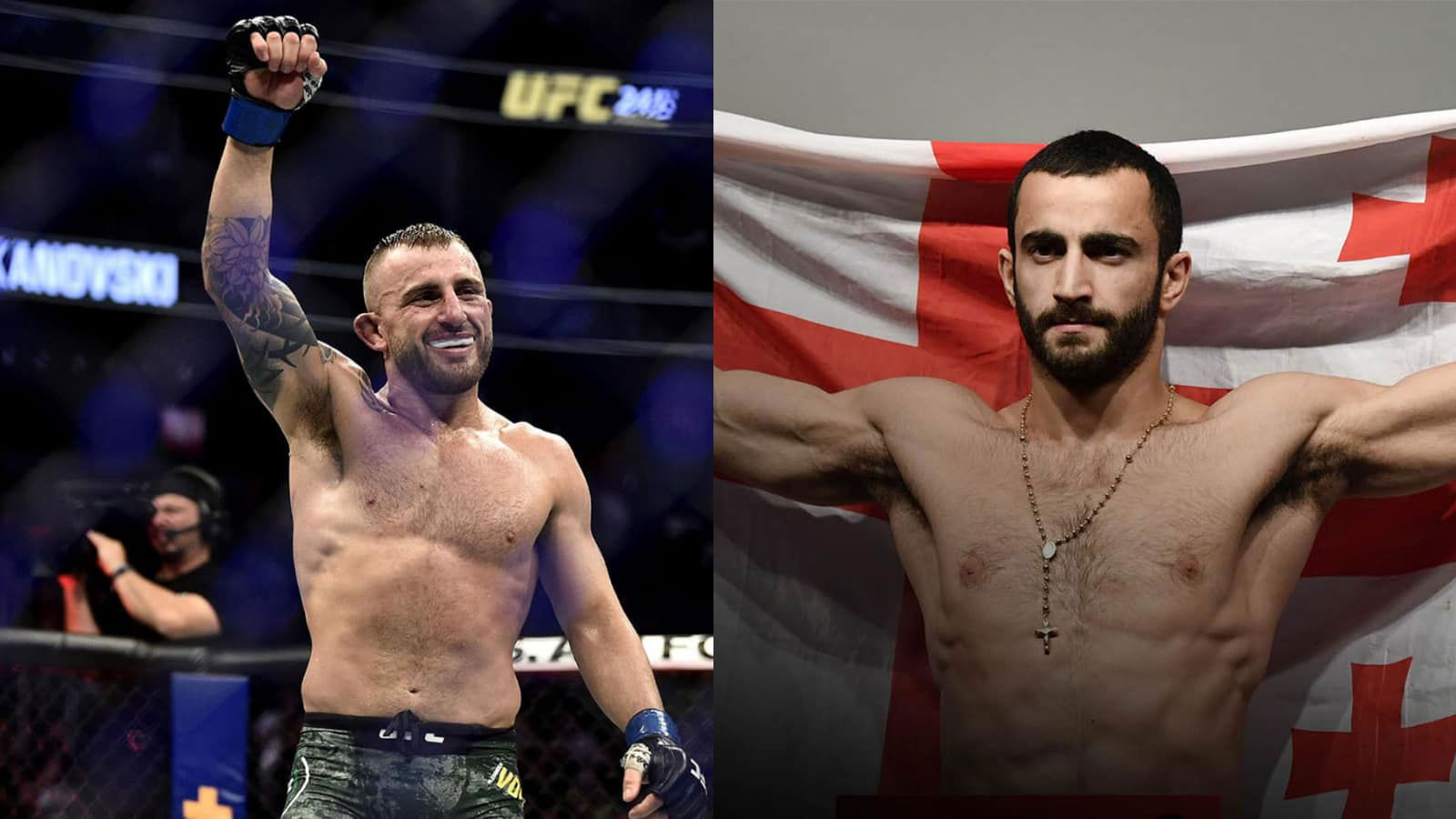 “Why don’t I deserve a title fight?” Giga Chikadze shows his resentment towards Alexander Volkanovski