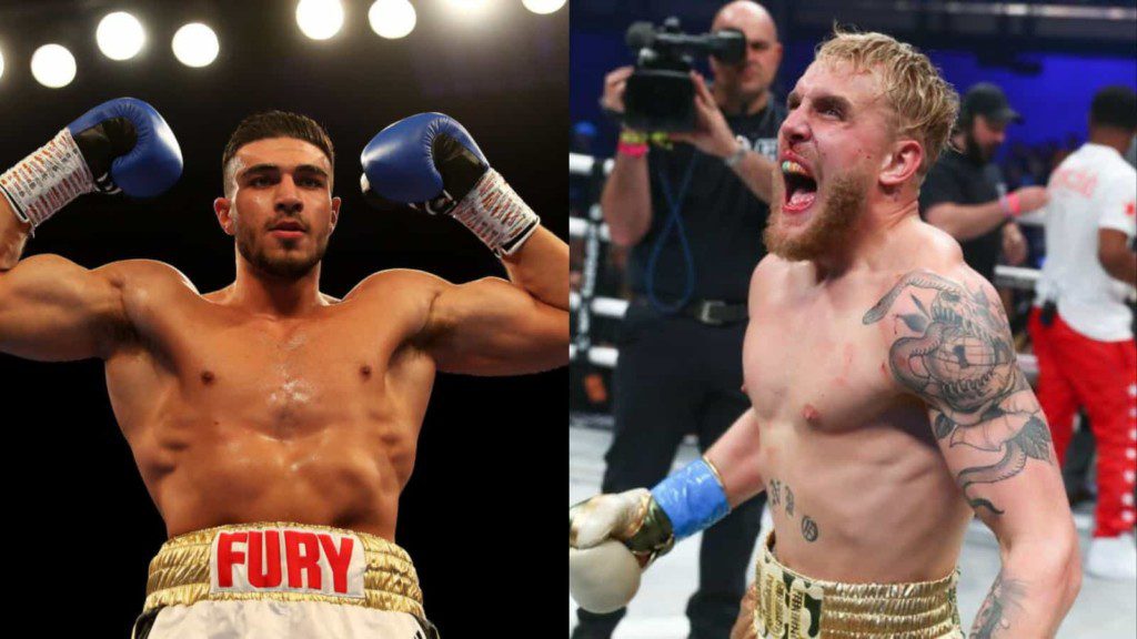 Tommy Fury and Jake Paul