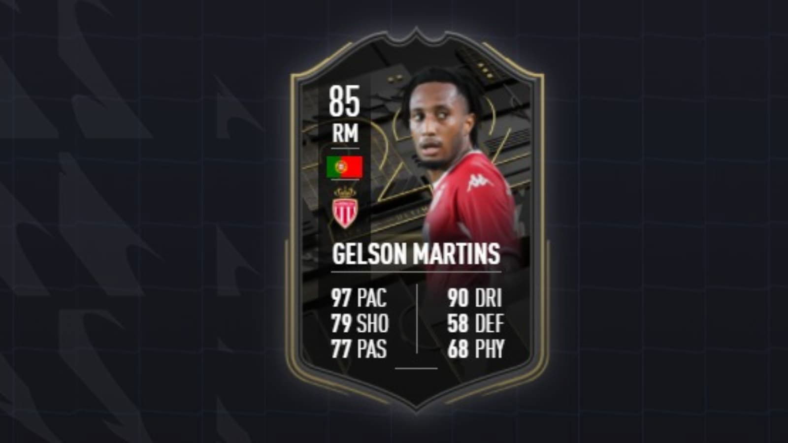 How to complete the Gelson Martins FIFA 22 Signature Signings SBC?