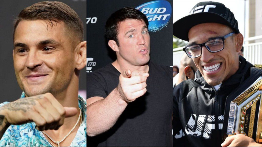 "Going to be a negative reflection on Khabib," Chael Sonnen on what if the champion beats the challenge ahead of UFC 269 2 Dustin Poirier- Chael Sonnen-Charles Oliveira