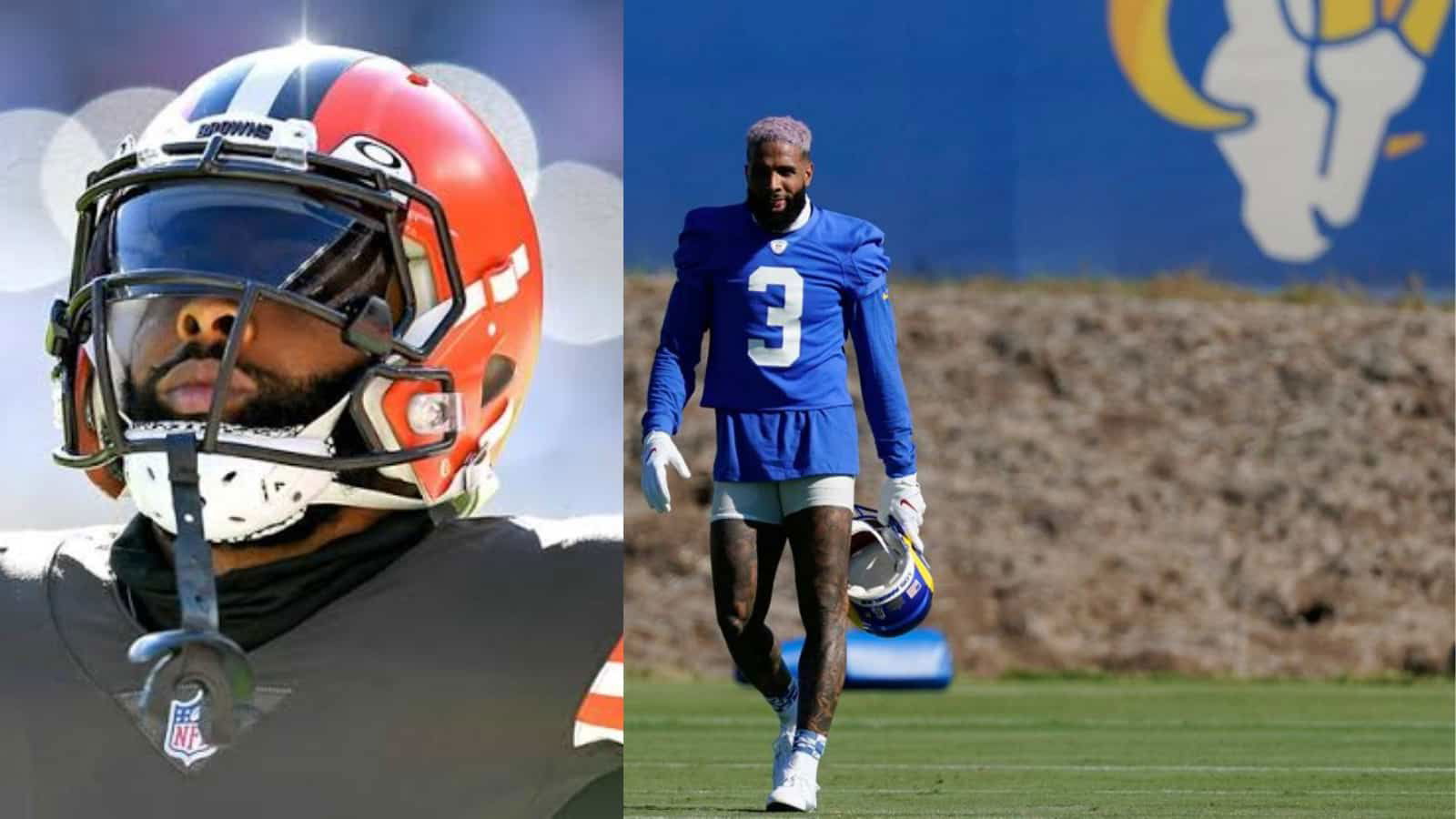 Twitter Went Berserk As Odell Beckham Jr.’s First Pictures In Los Angeles Rams Went Viral