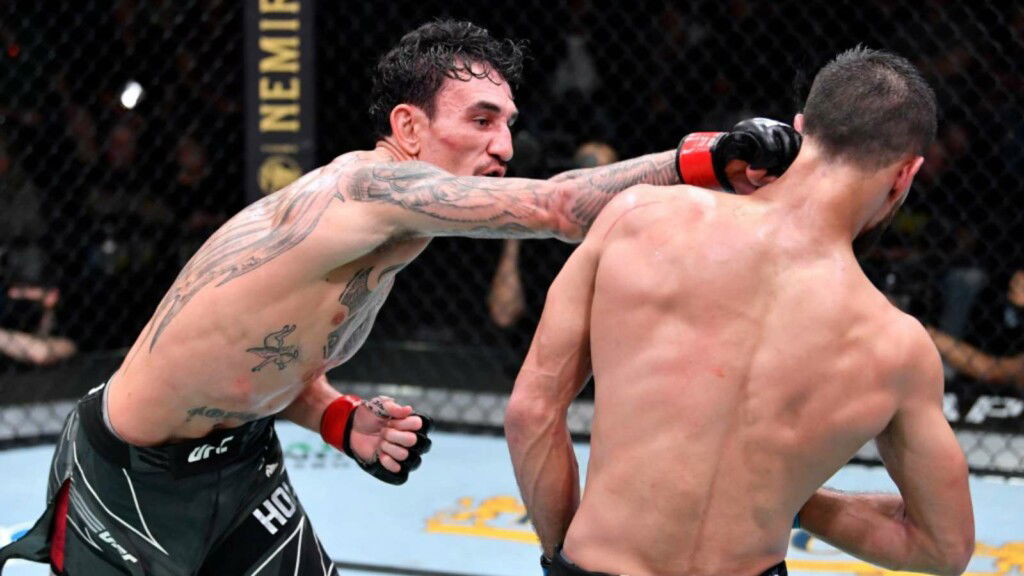 “He was better than me tonight,” Yair Rodriguez praises Max Holloway after his phenomenal performance at UFC Vegas 42 1 Max Holloway and Yair Rodriguez