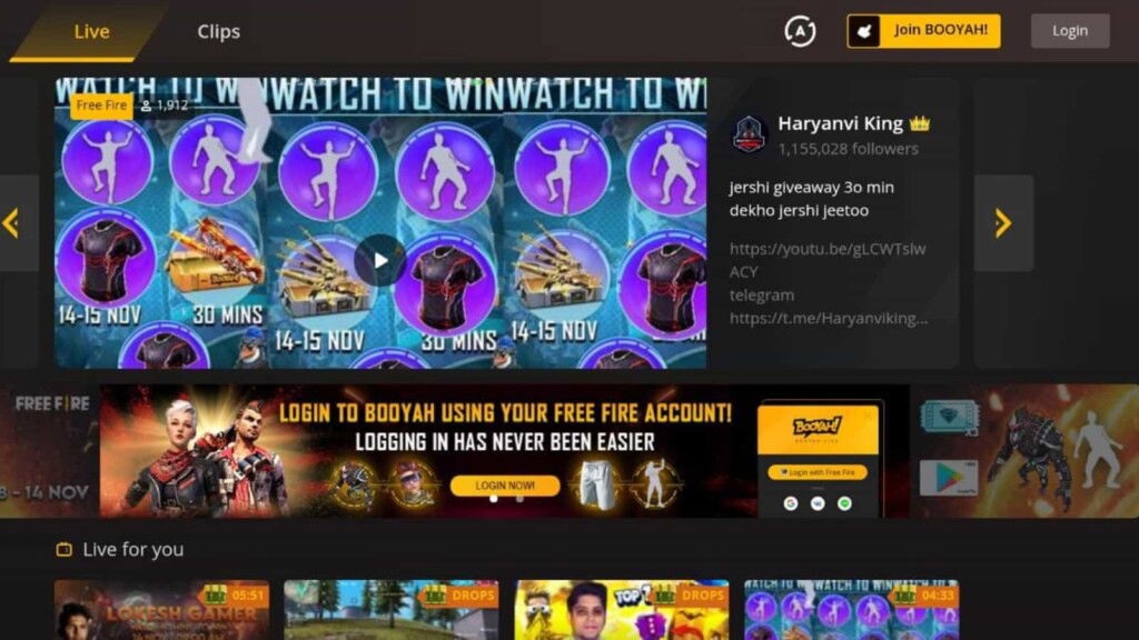 Free Fire Watch to Win event: Emote special! 1 Free Fire Watch to Win