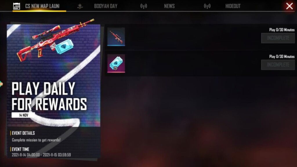 How to get the Woodpecker Crimson Heir in Free Fire for free? 2 Woodpecker Crimson Heir in Free Fire