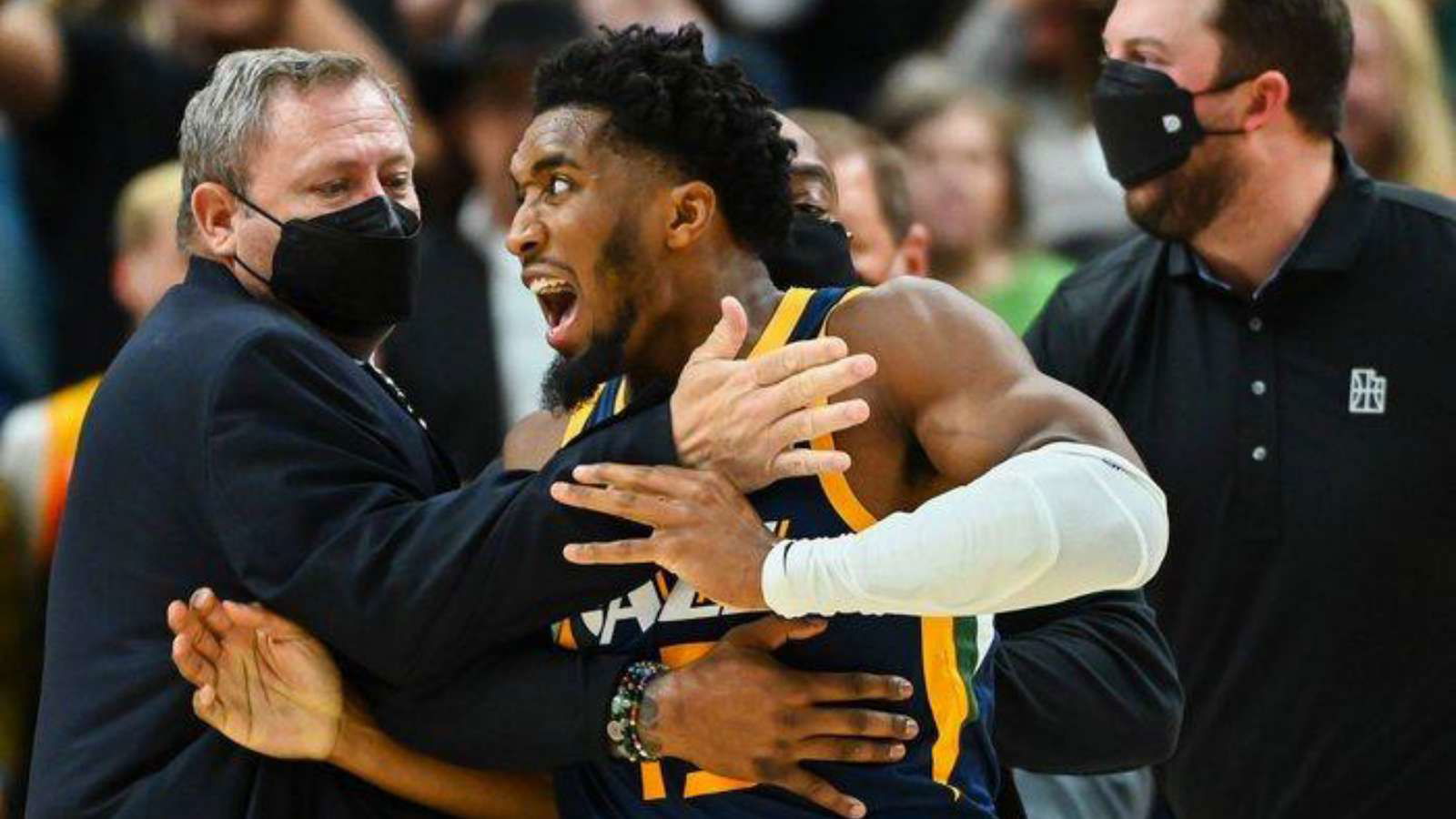 Donovan Mitchell Blames referees for Rudy Gobert and Myles Turner fight during Pacers vs Jazz Clash