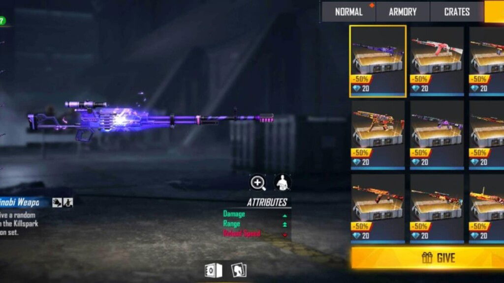Free Fire Diwali Dhamaka Sale in Gift Store: Everything at 50% off! 2 Free Fire Diwali Dhamaka Sale