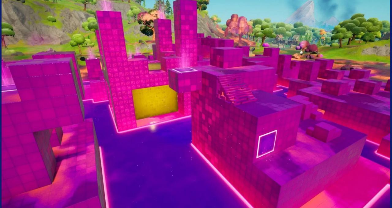 Fortnite Zero Point may explode below Cube Town in Season 8 1 Fortnite Zero Point may explode below Cube Town in Season 8