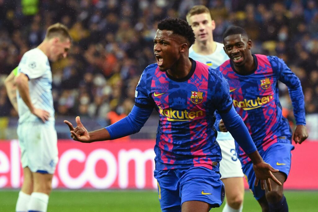 UEFA Champions League: Dynamo Kyiv vs Barcelona Player Ratings as Ansu Fati wins it for the Catalans 1 FDOGO7 WEAYmhc6