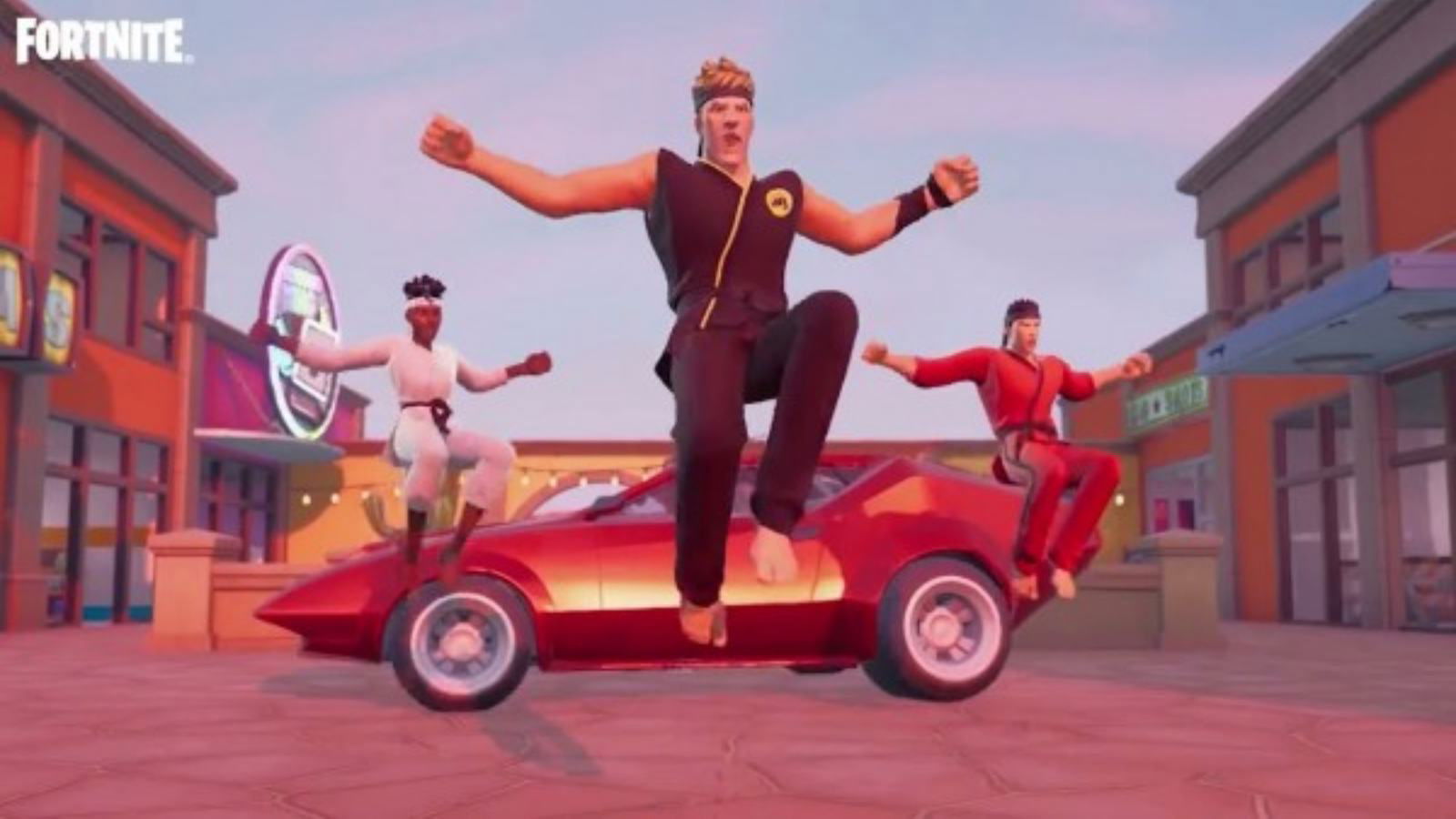 New Fortnite Cobra Kai Set released in Chapter 3 Season 1