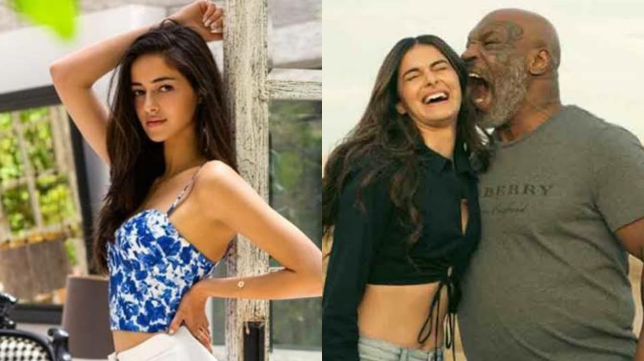 “I was a bit scared to interact with Mike Tyson,” famous Bollywood actress Ananya Pandey talks about meeting the legendary boxer