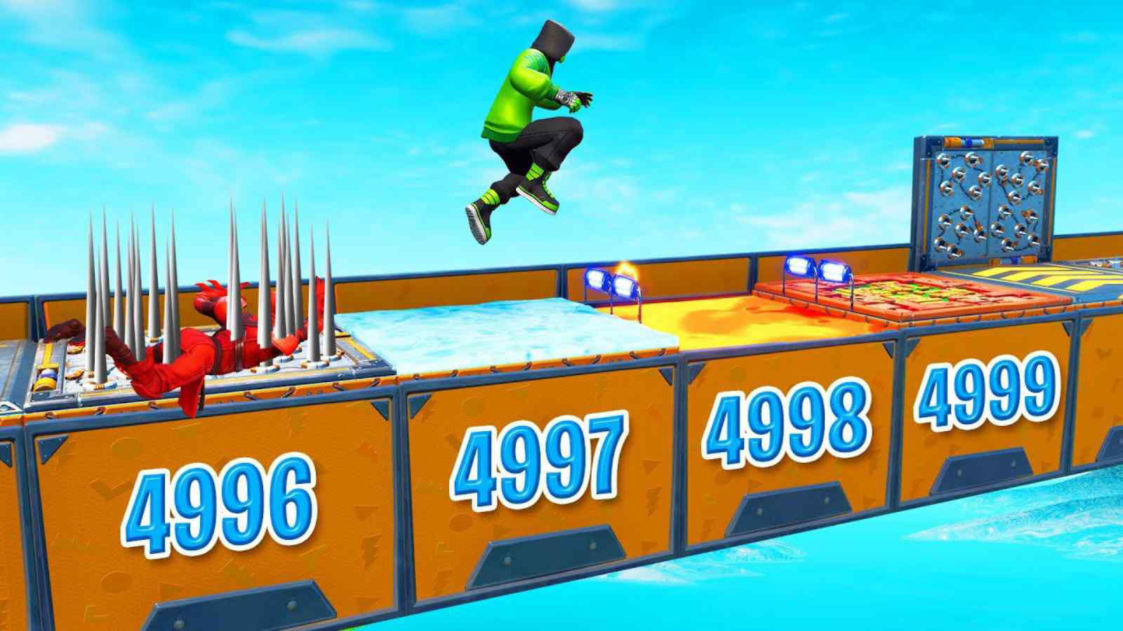 Fortnite Jolly Deathrun Code in Creative and How to Play 2 Fortnite Jolly Deathrun Code in Creative and How to Play