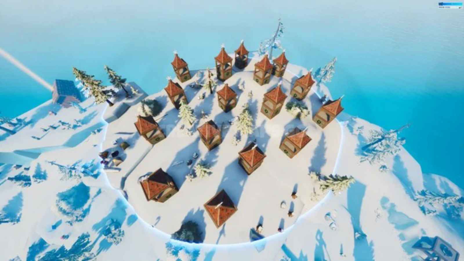 Fortnite Snowy Slopes Zone Wars Code in Creative and How to Play 1 Fortnite Snowy Slopes Zone Wars Code in Creative and How to Play