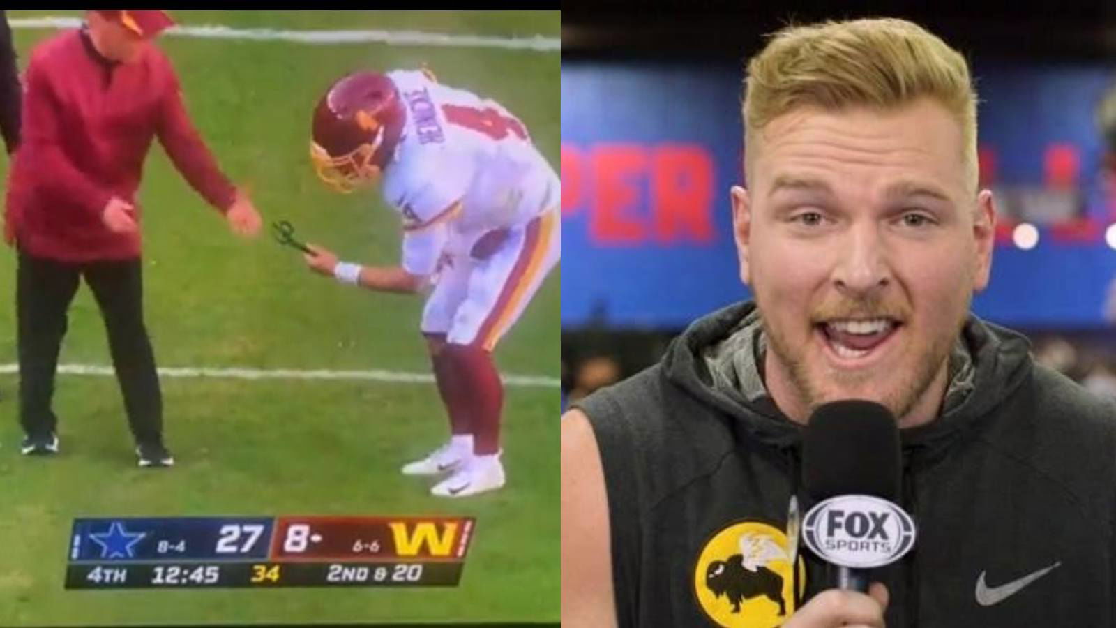 “What the hell is going on in Washington’s stadium”: Pat McAfee reprimand authorities after a pair of scissors were found in Red Zone in FedEx Field