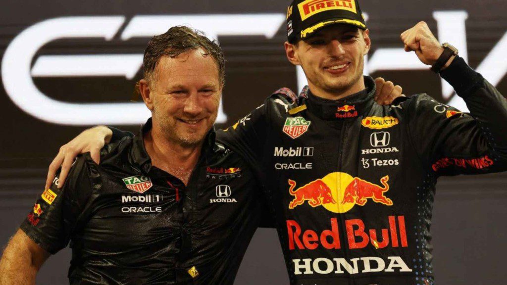 Max Verstappen, Christian Horner