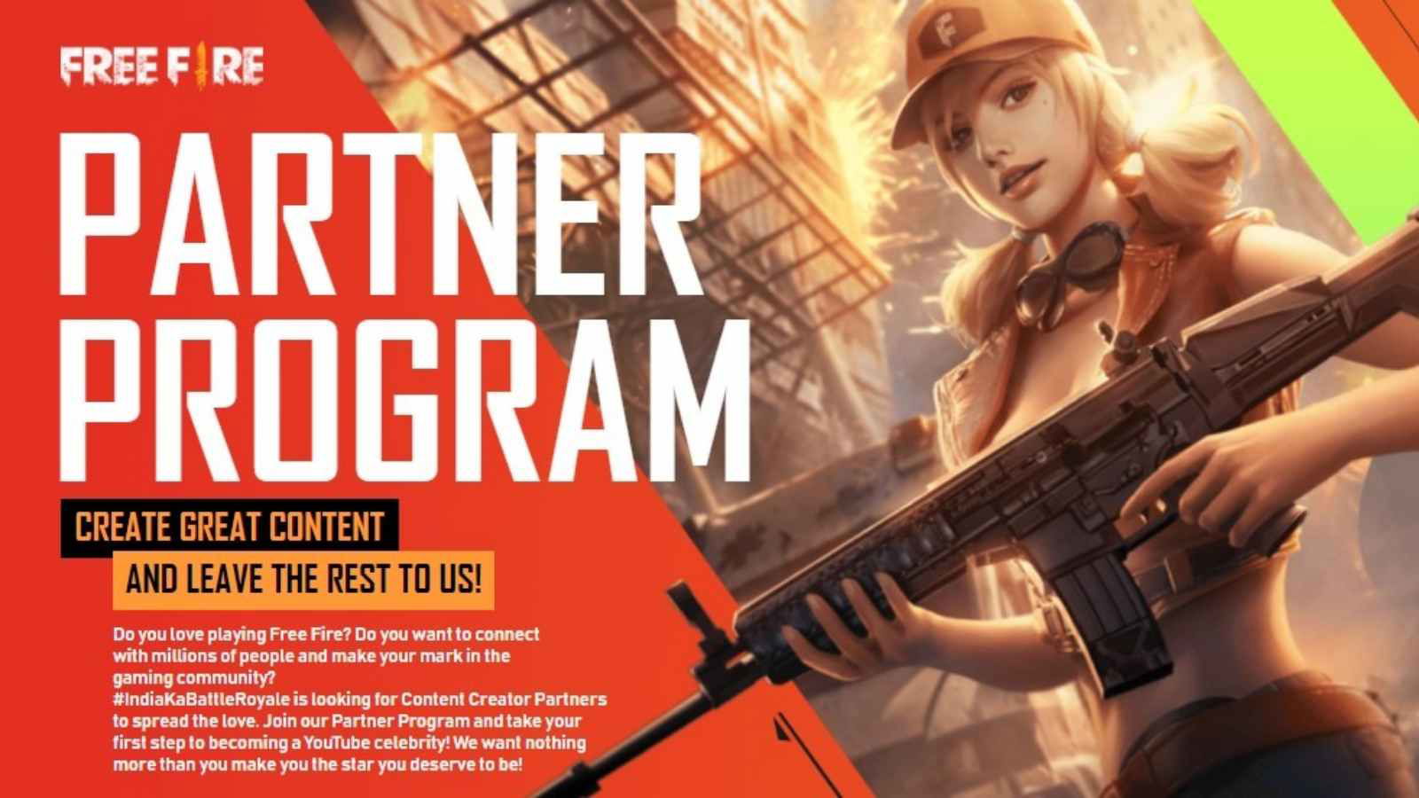 How To Get In Free Fire Partner Program In 2022?