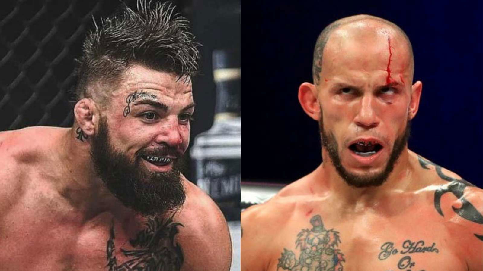 WATCH! Chaos as Ex-UFC fighter Mike Perry and TUF veteran Julian Lane engage in a wild bust-up at BKFC Tampa