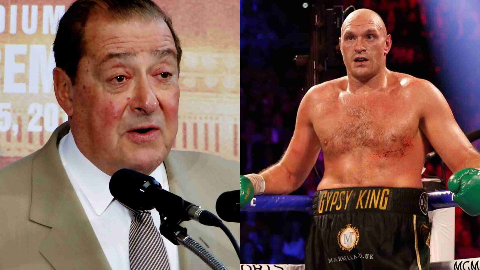 “Don’t take a guy like him lightly,” Bob Arum on talking for heavyweight champion Tyson Fury’s next big fight