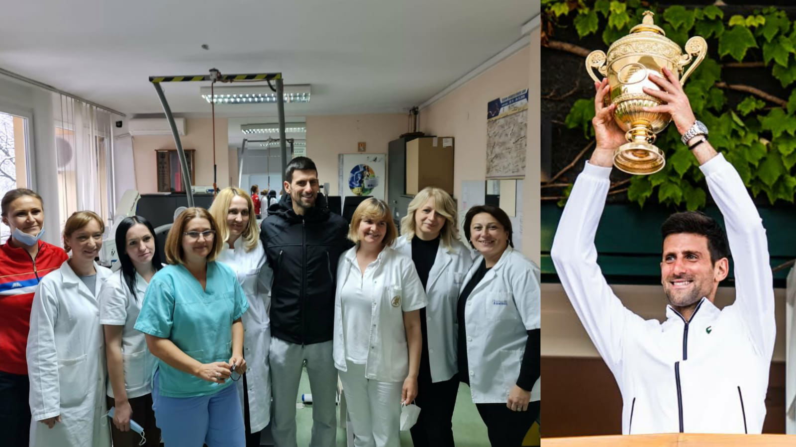 WATCH: Novak Djokovic visits Serbia’s top sports science organization; interacts with scientists