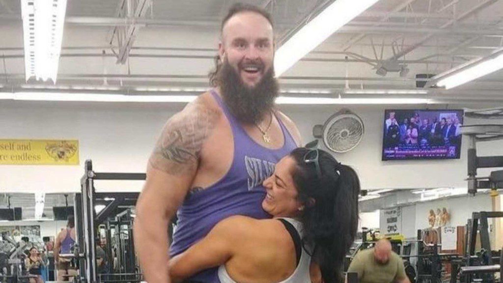 wwe superstars Braun Strowman and Raquel Gonzalez