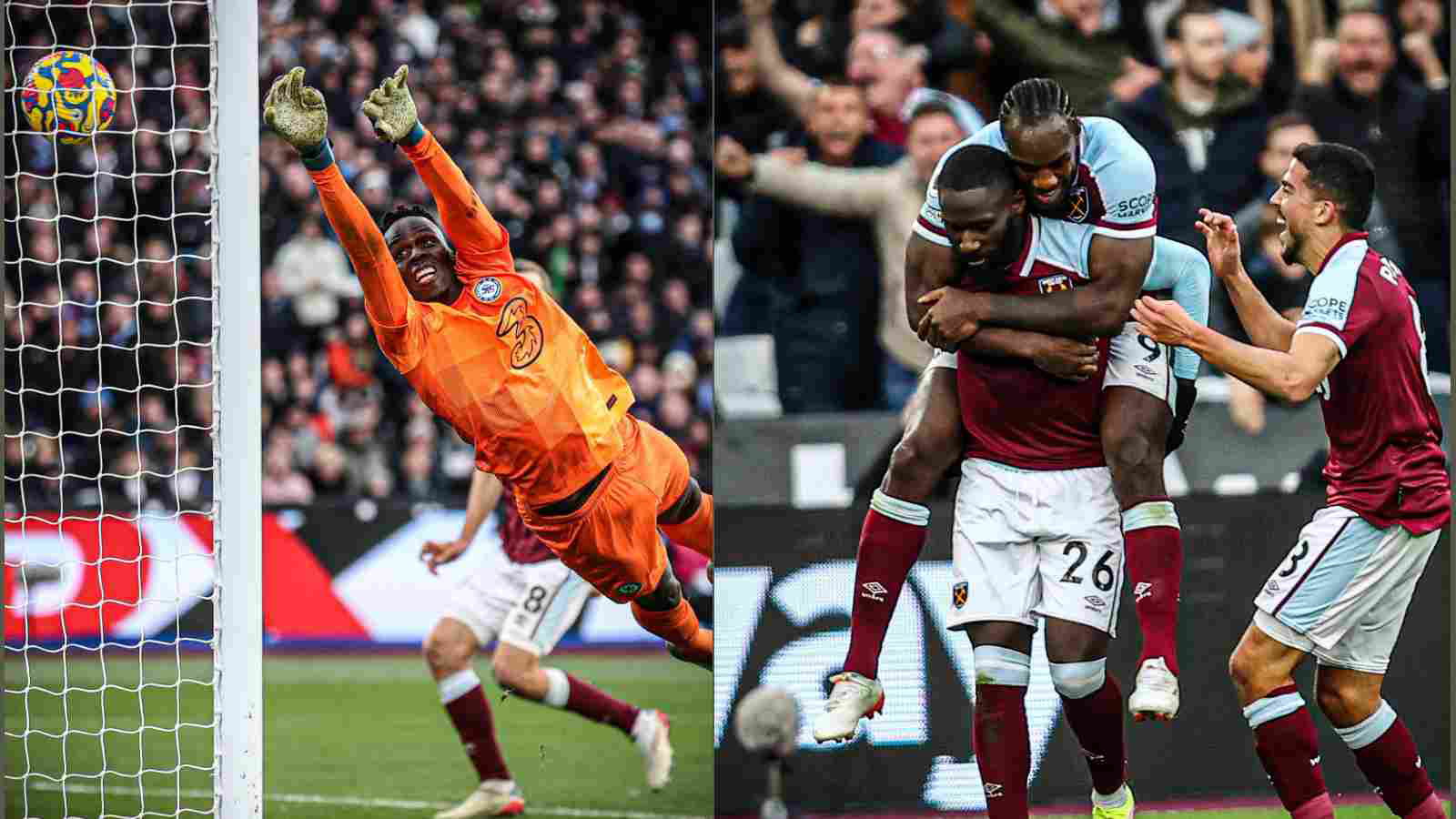 WATCH: Arthur Masuaku scores a FREAKY strike against Chelsea to win the match 3-2