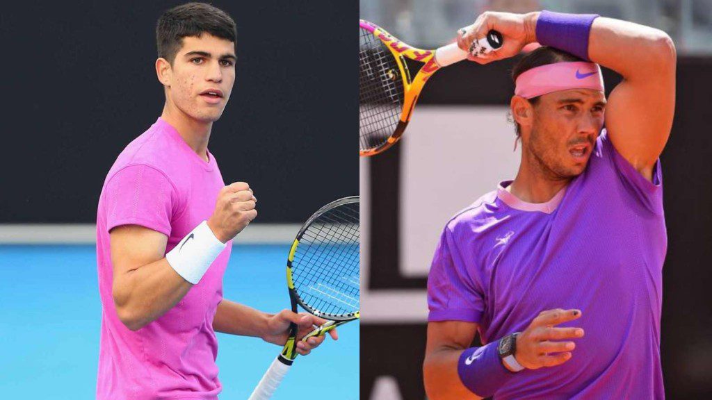 Carlos Alcaraz, Rafael Nadal