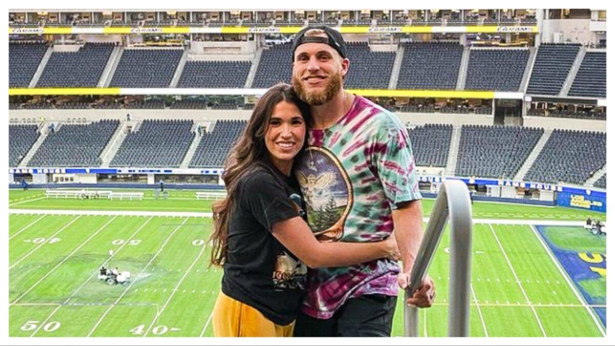 Cooper Kupp and wife Anna Croskrey