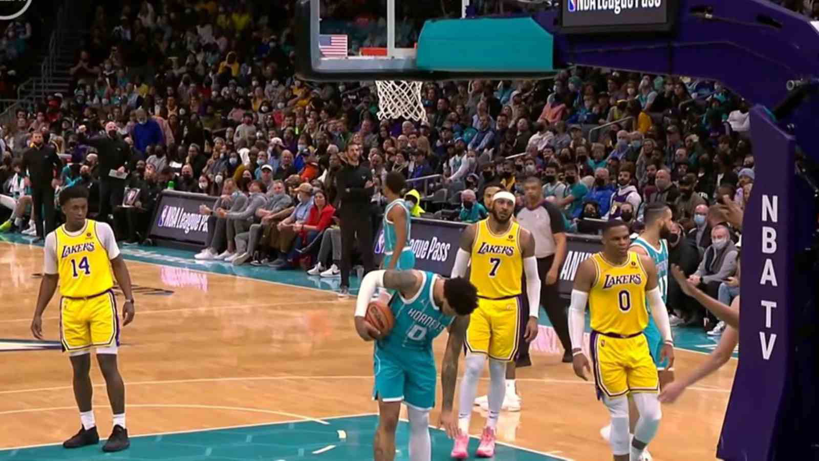 Twitter amused by the manner in which Hornets’ Miles Bridges taunts Russell Westbrook after ‘tough’ play