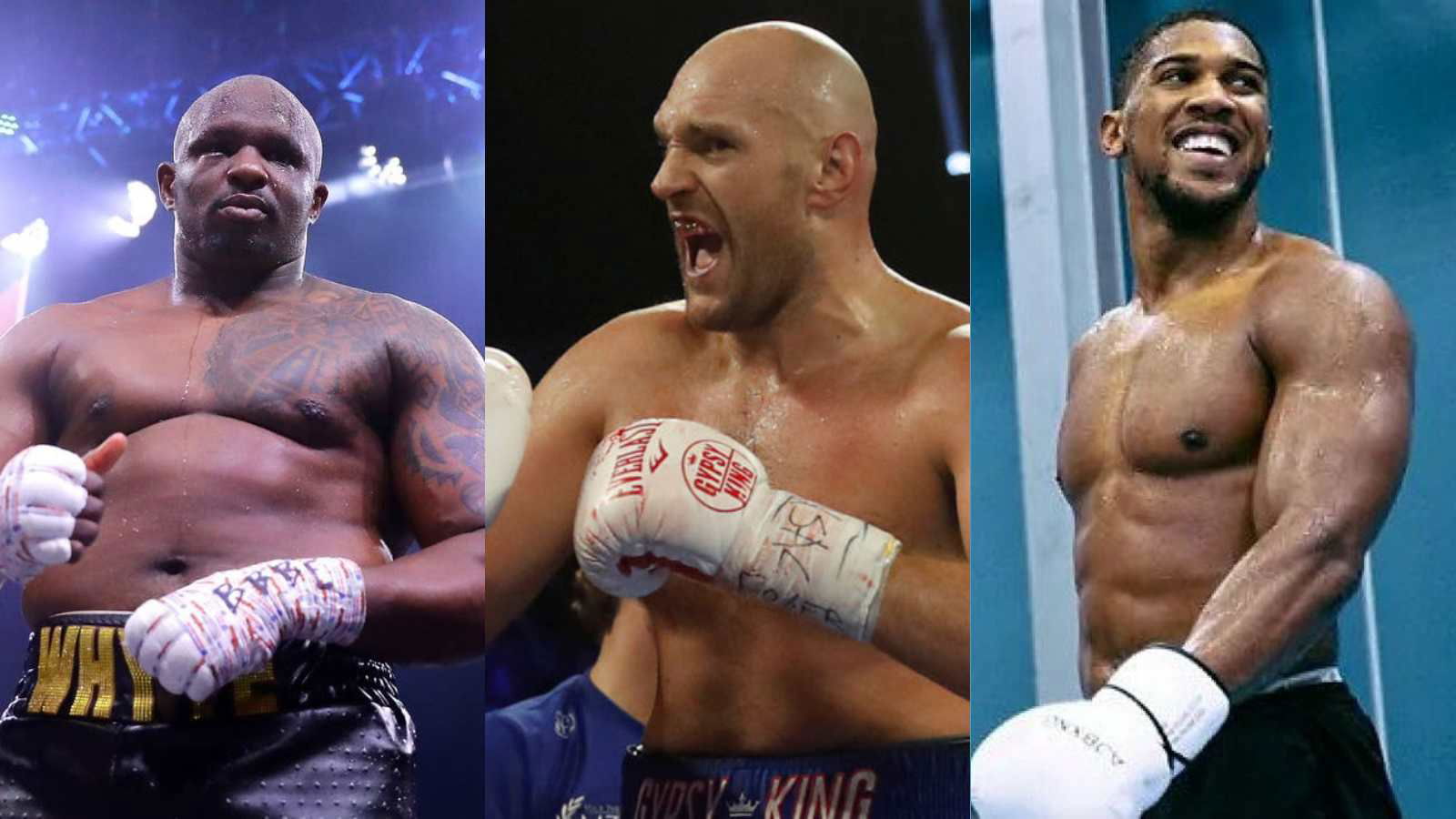 “It’s called greed “- Tyson Fury react to Anthony Joshua and Dillian Whyte’s step aside deal falling through