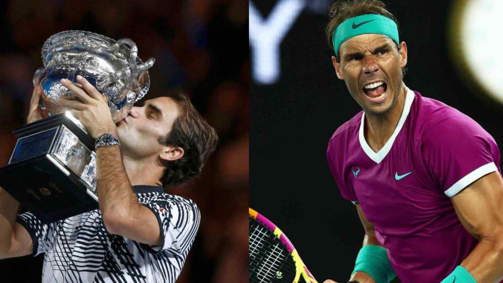 Roger Federer and Rafael Nadal