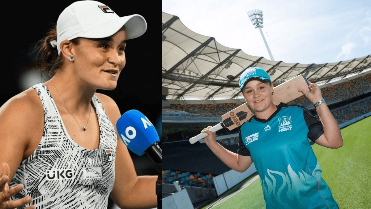 Why did Ash Barty leave Cricket?
