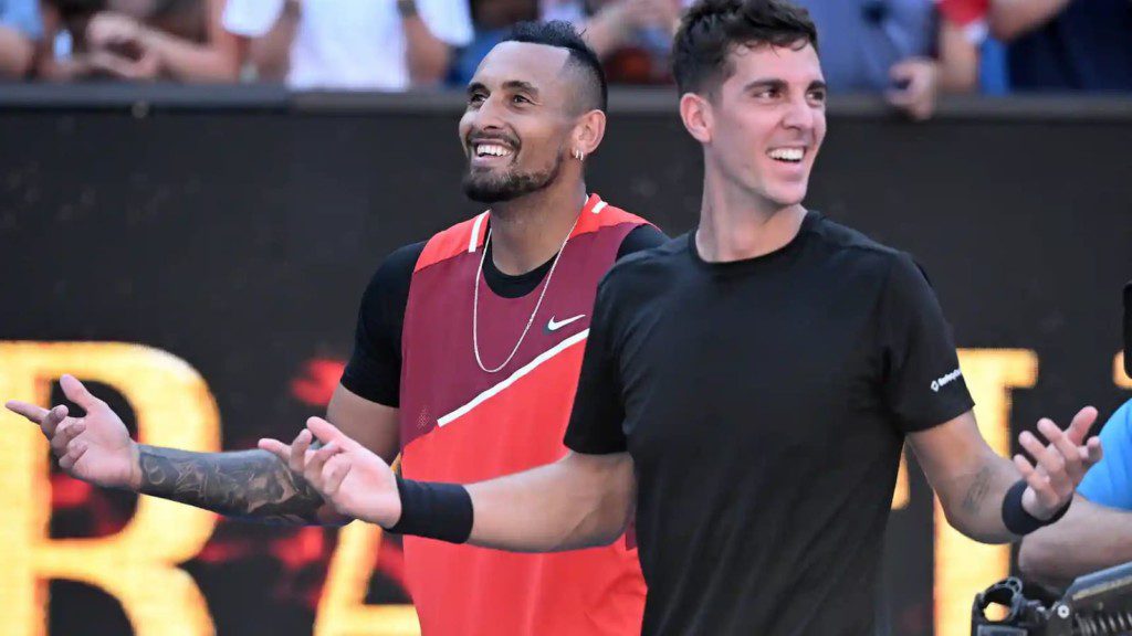 Nick Kyrgios and Thanasi Kokkinakis