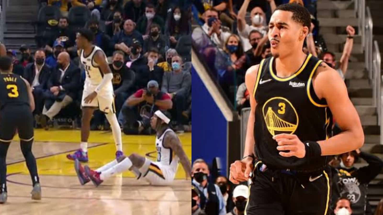 “I have no idea!” Jordan Poole has a hilarious reaction after breaking Jordan Clarkson’s ankles in the Warriors latest win