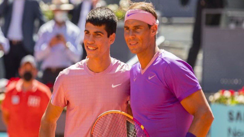 Carlos Alcaraz, Rafael Nadal