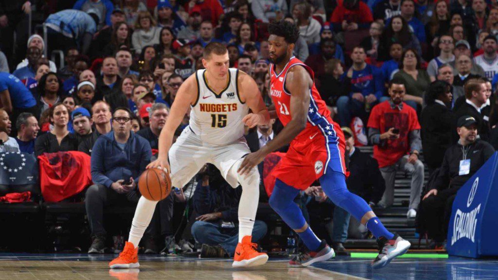 Nikola Jokic and Joel Embiid