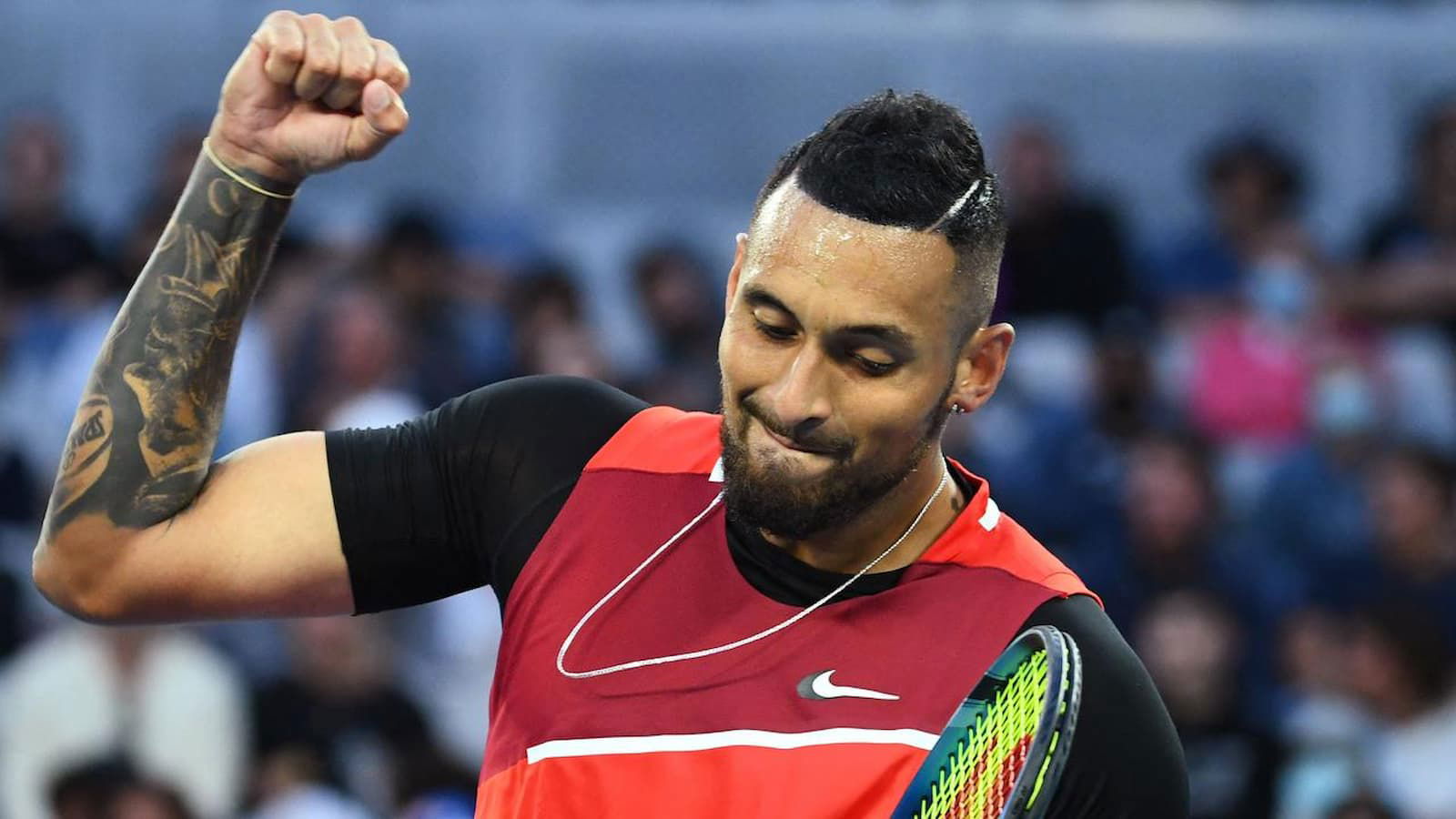 ‘Back with a Bang’ Nick Kyrgios returns to winning ways after sensational win over Liam Broady in round 1 of the 2022 Australian Open