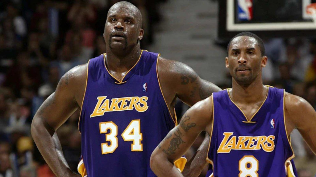 Shaquille O'Neal and Kobe Bryant