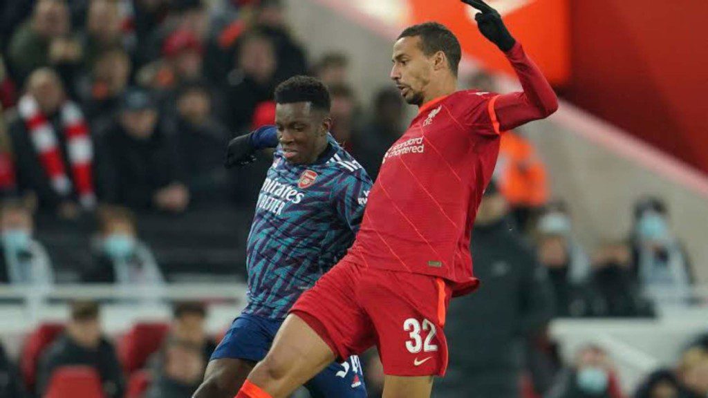 "It looked like we felt under pressure," Jurgen Klopp says as a 10 man Arsenal squad stalemates Liverpool 1 CC Express 20220114 1214500.5015105579920223